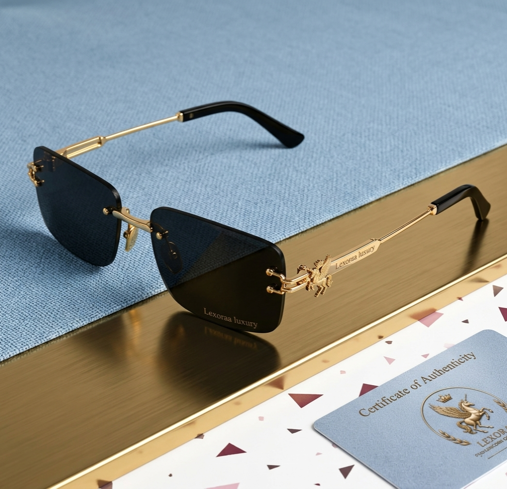 black rimless sunglass black rimless sunglass