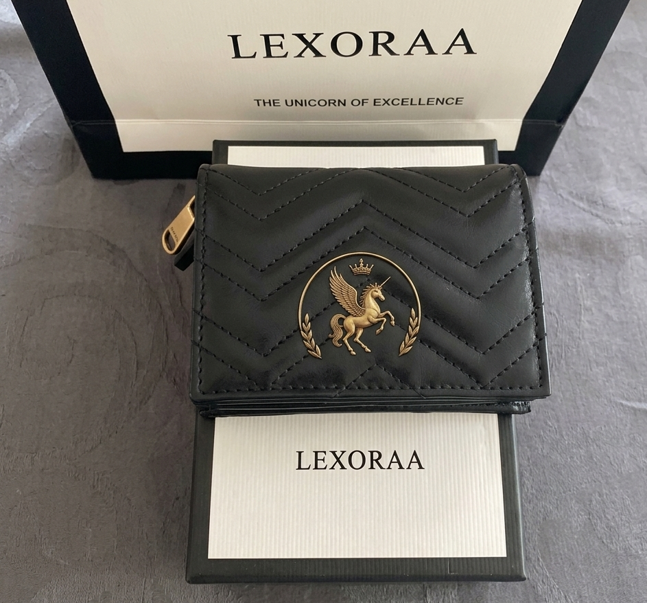 lexoraa "excellence royale" chevron quilted ladies wallet lexoraa "excellence royale" chevron quilted ladies wallet