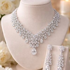 luxury bridal jewelry set dream wedding inspiration 💎✨