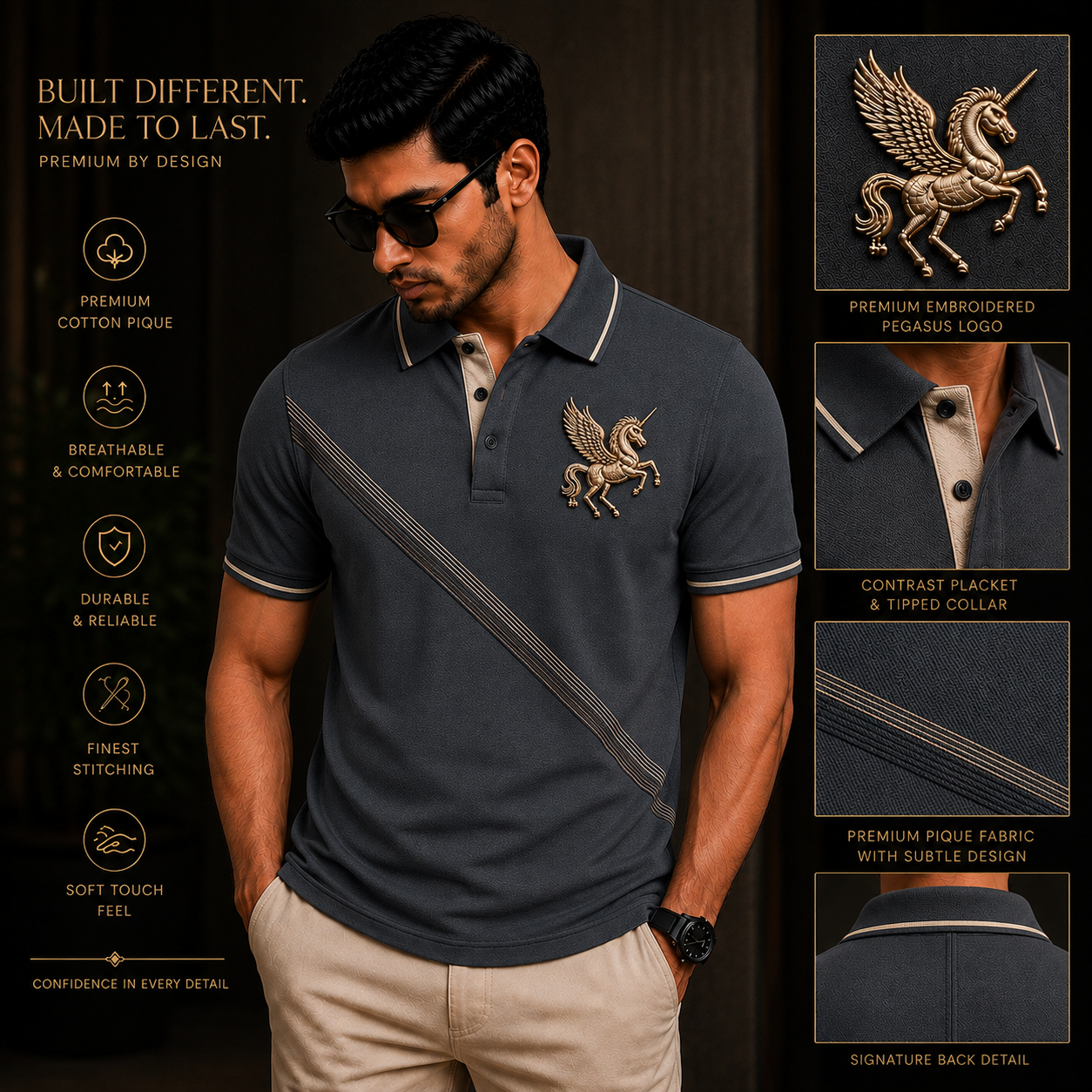 The Kyros Signature Polo T-Shirt