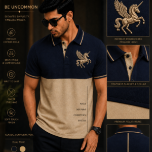 Parallel Peak Polo T-Shirt