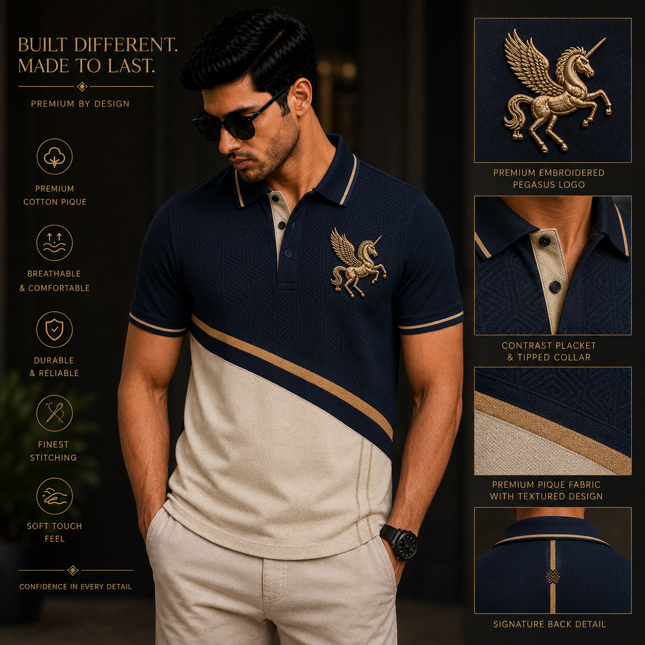 Datum Heritage Polo T-Shirt