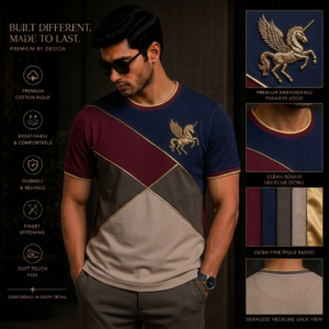 Legacy Weave Round Neck T-Shirt