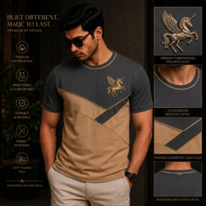 Mastery Knit Round Neck T-Shirt