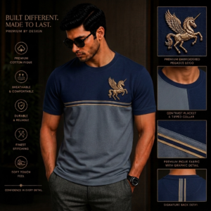 noble structure round neck t shirt