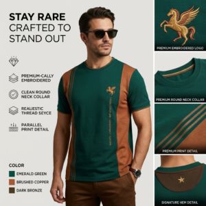 elite finish round neck t shirt